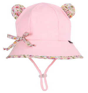 Toddler Bucket Sun Hat | Kitty Blush