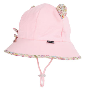 Toddler Bucket Sun Hat | Kitty Blush