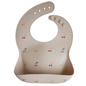 Open image in slideshow, Mushie Silicone Bib | Print
