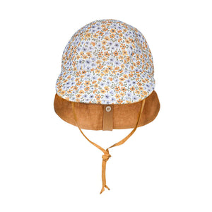 Baby Reversible Flap Sun Hat | Meredith/ Maize