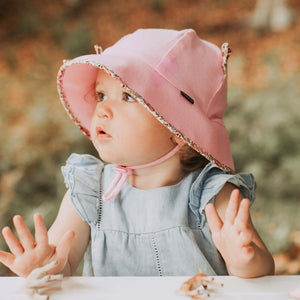 Toddler Bucket Sun Hat | Kitty Blush