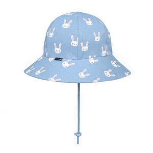 Kids Ponytail Bucket Sun Hat | Bunny