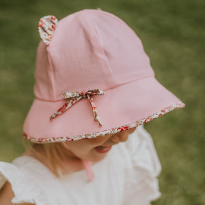 Toddler Bucket Sun Hat | Kitty Blush