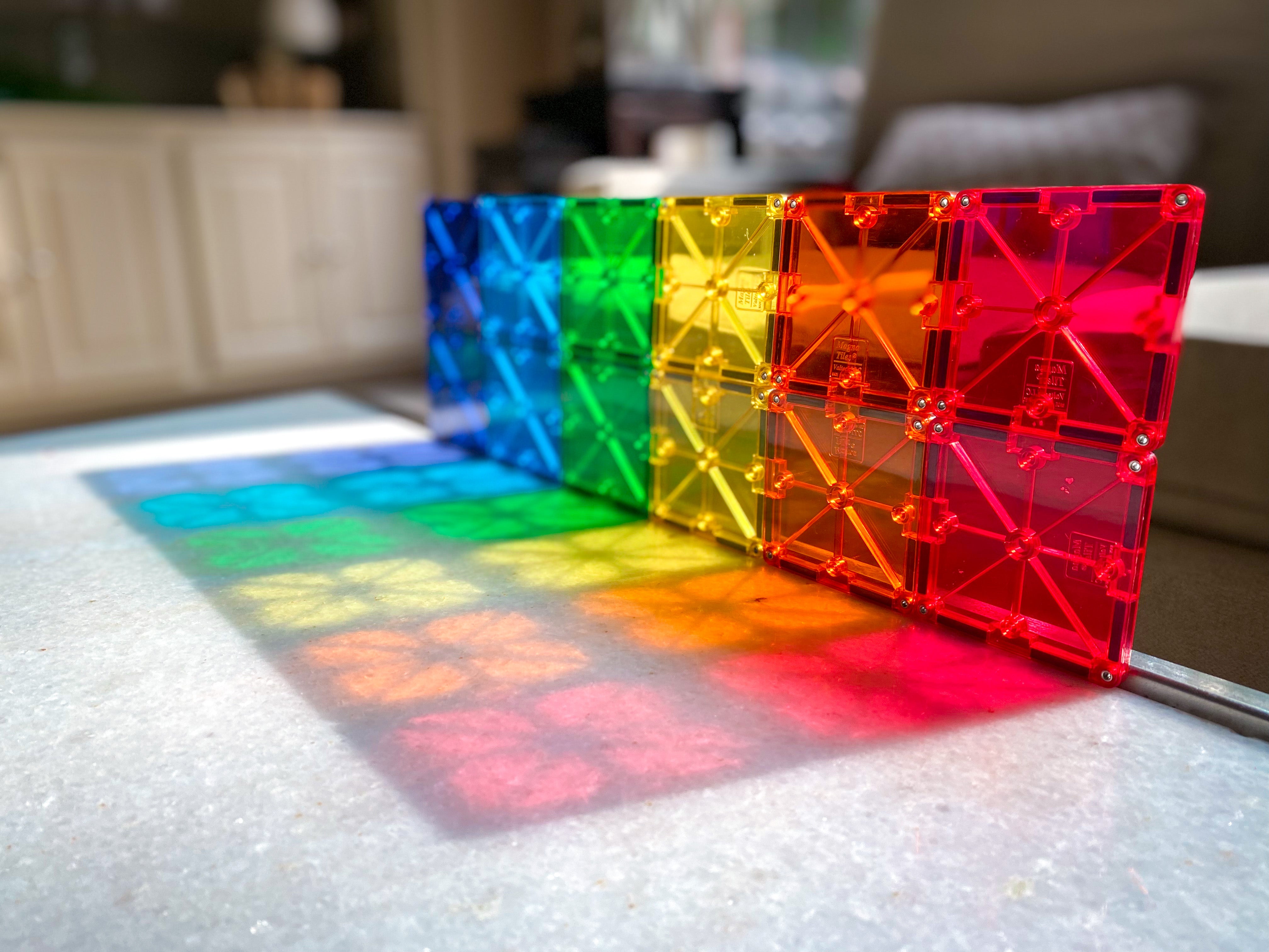 Magna-Tiles Clear Colours 32 Magnetic Pieces