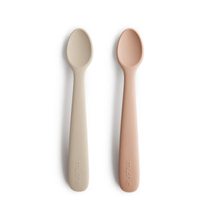 Open image in slideshow, Mushie Baby Feeding Spoons | Set of 2
